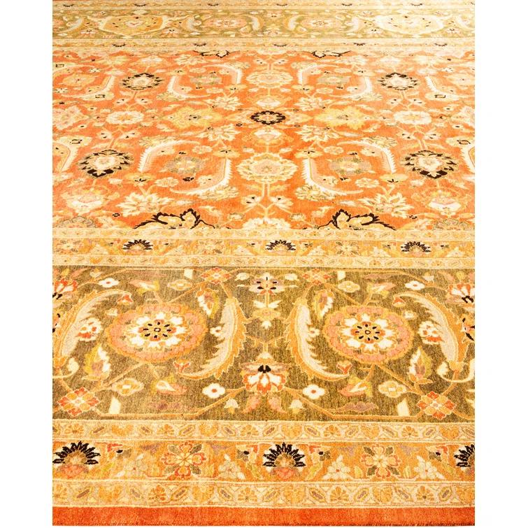 Mogul, One-of-a-Kind Hand-Knotted Area Rug - Brown, 11' 0" x 15' 1"