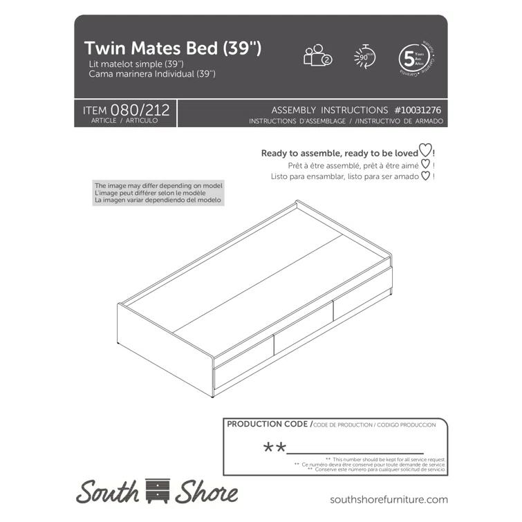 Bethany 3 Drawer Platform Bed by Sand & Stable™ Baby & Kids
