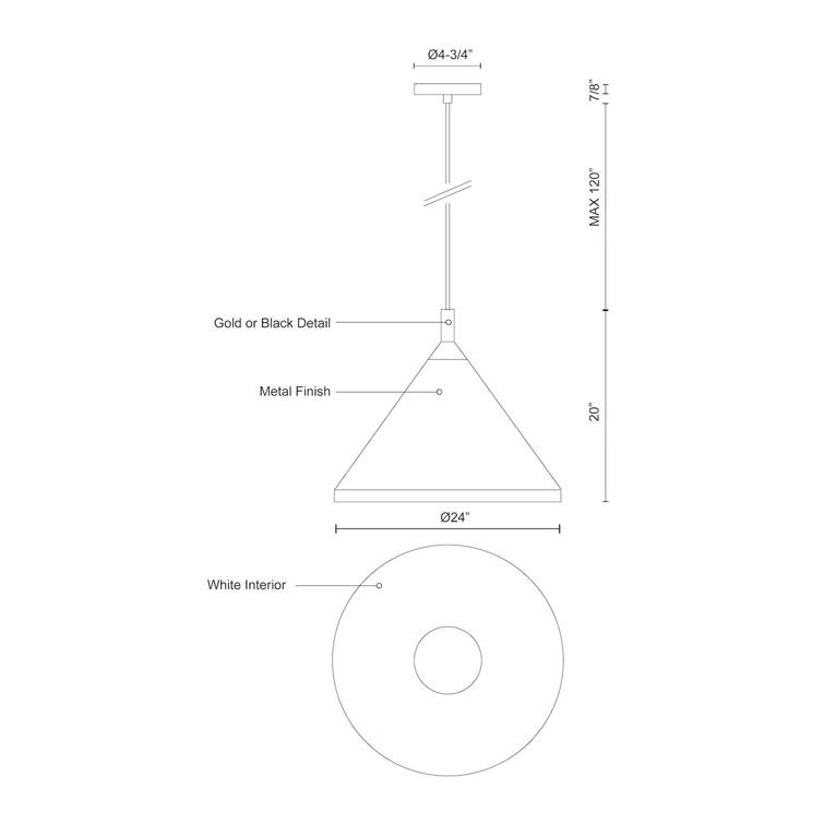 1 - Light Single Pendant
