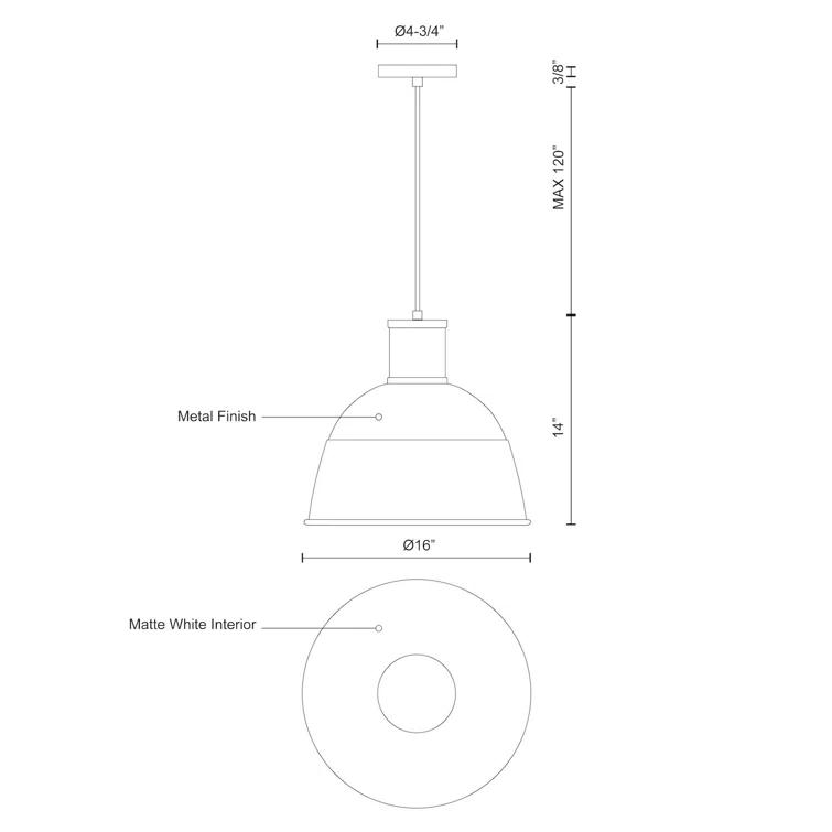 Irving 1 - Light Single Pendant