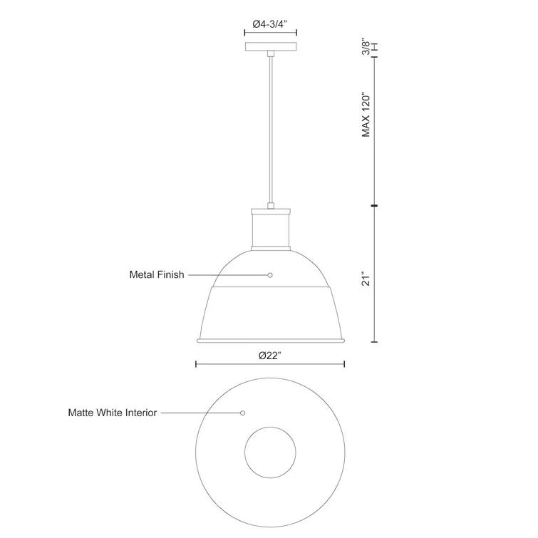 Irving 1 - Light Single Pendant