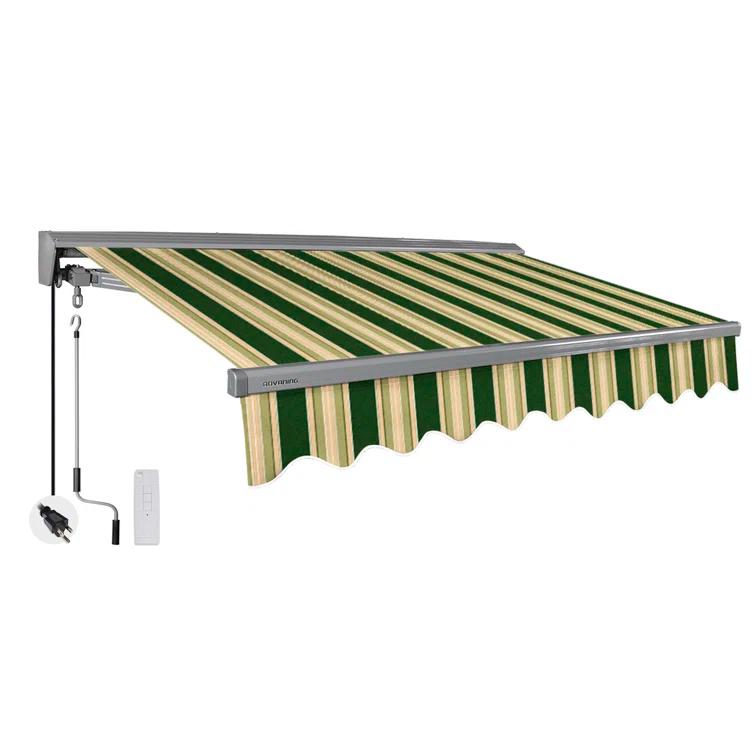 Classic Motorized Retraction Slope Patio Awning