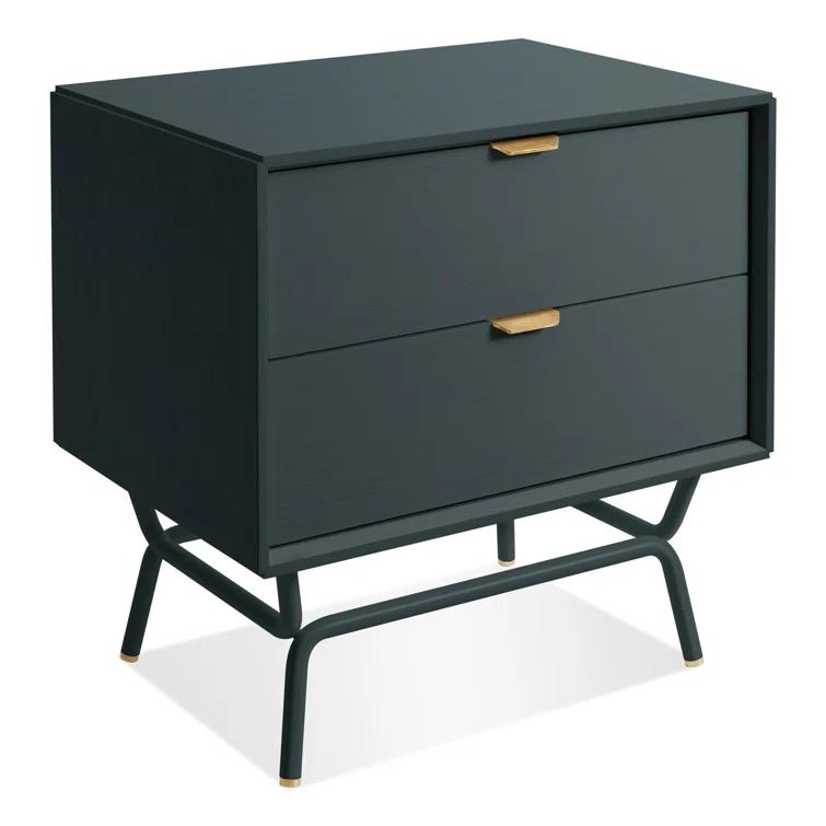 Blu Dot Dang 25'' W Metal Nightstand