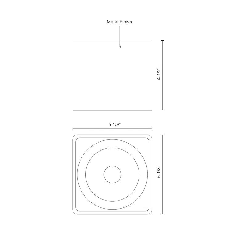 Kuzco Lighting Falco LED Flush Mount