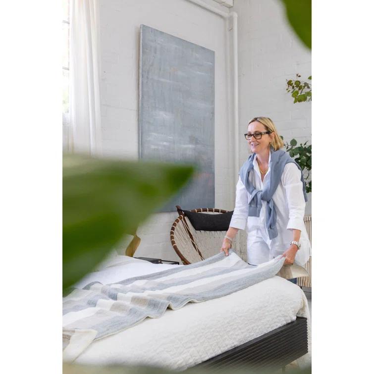 Monterey Plain Weave / Muslin Throw Blanket
