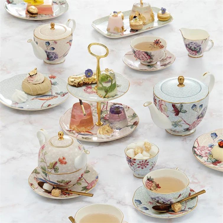 Wedgwood Cuckoo Tea Story Cup and Saucer Set