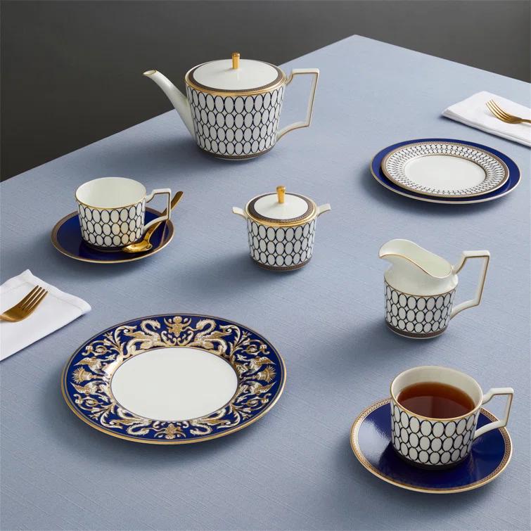 Wedgwood Renaissance Gold Teacup & Saucer | Wayfair