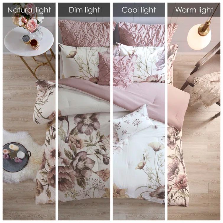 Madison Park Cassandra 3 Piece Cotton Duvet Cover Set & Reviews | Wayfair
