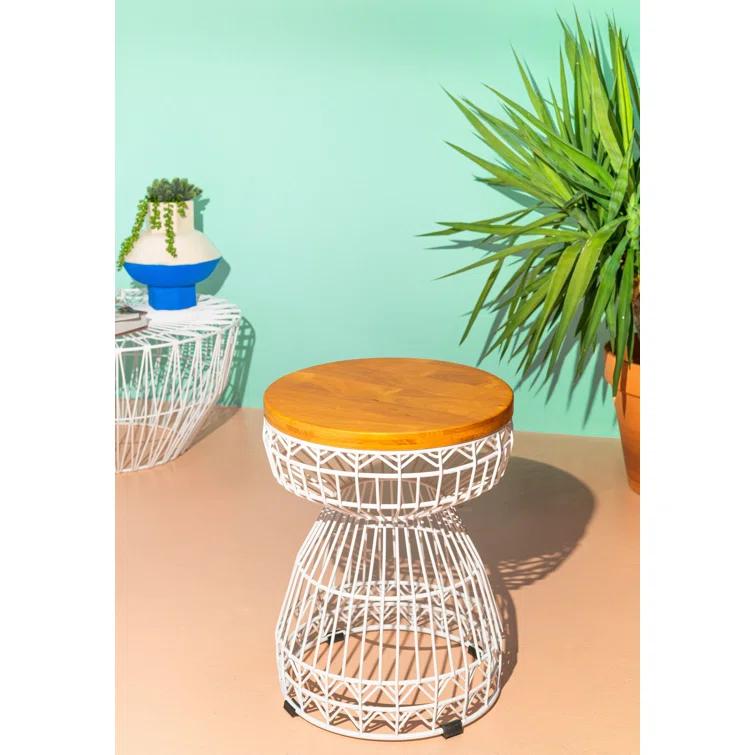 Sweet Iron Accent Stool