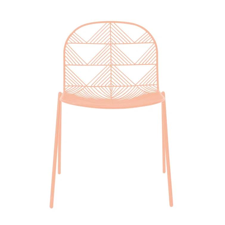 Betty Metal Windsor Back Stacking Side Chair
