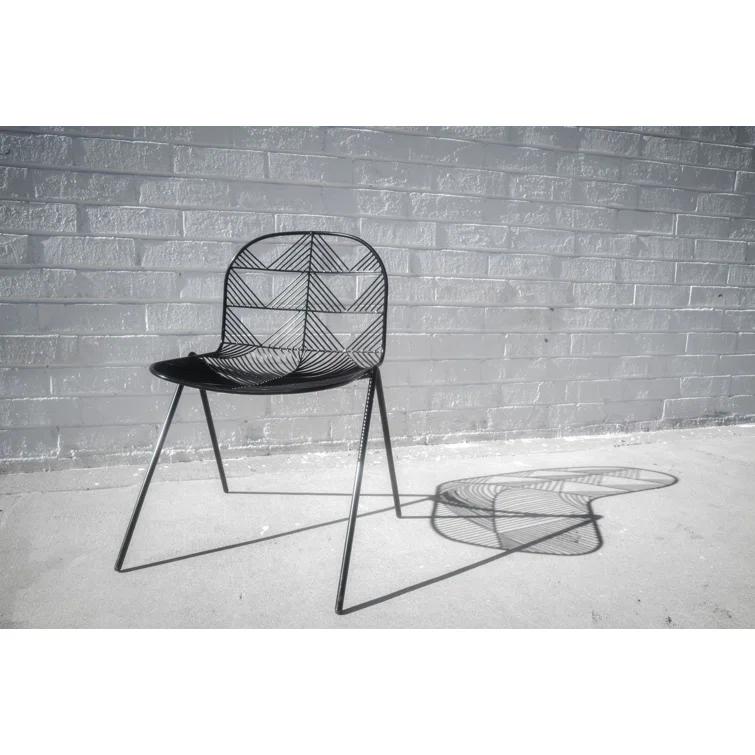 Betty Metal Windsor Back Stacking Side Chair