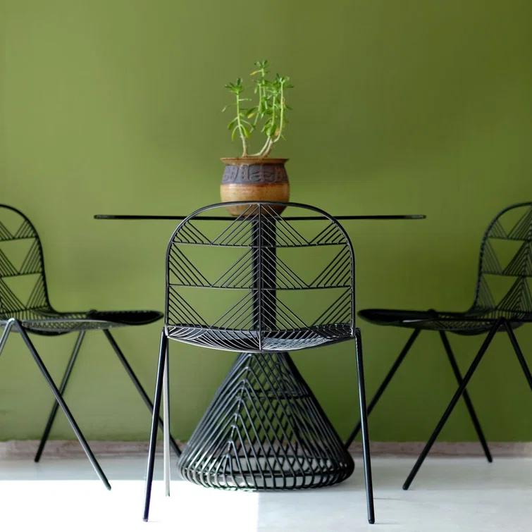 Betty Metal Windsor Back Stacking Side Chair