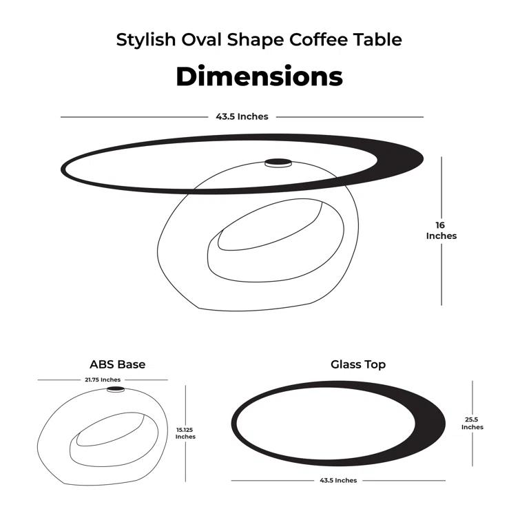 Glass Top Coffee Table