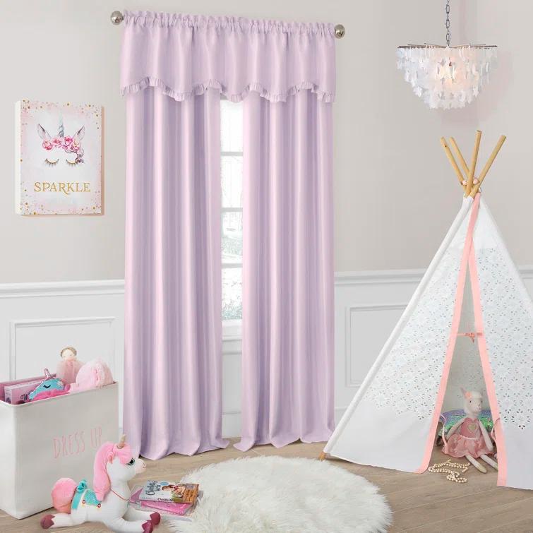 Ransdell Polyester Room Darkening Single Curtain Panel Single Panel