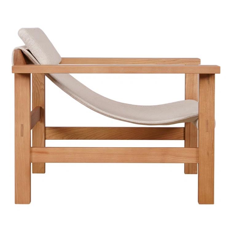 Josef Accent Chair - Natural Linen