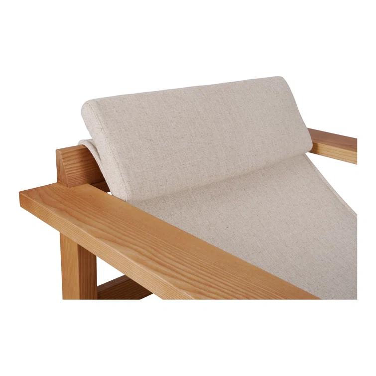Josef Accent Chair - Natural Linen