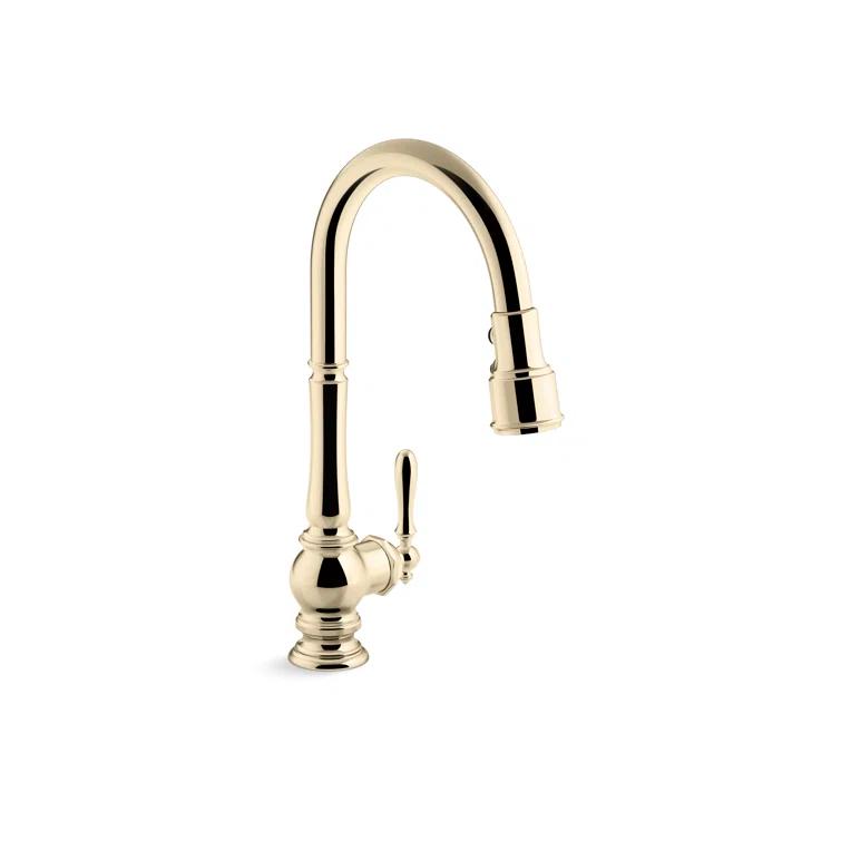 Artifacts® Pull Down Single Handle Kitchen Faucet