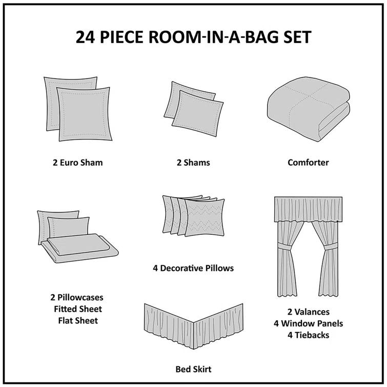 Brystol 24 Piece Room in a Bag
