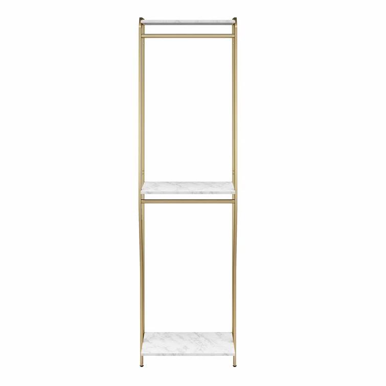 Gwenyth Closet Starter Kit with Hanging Rods