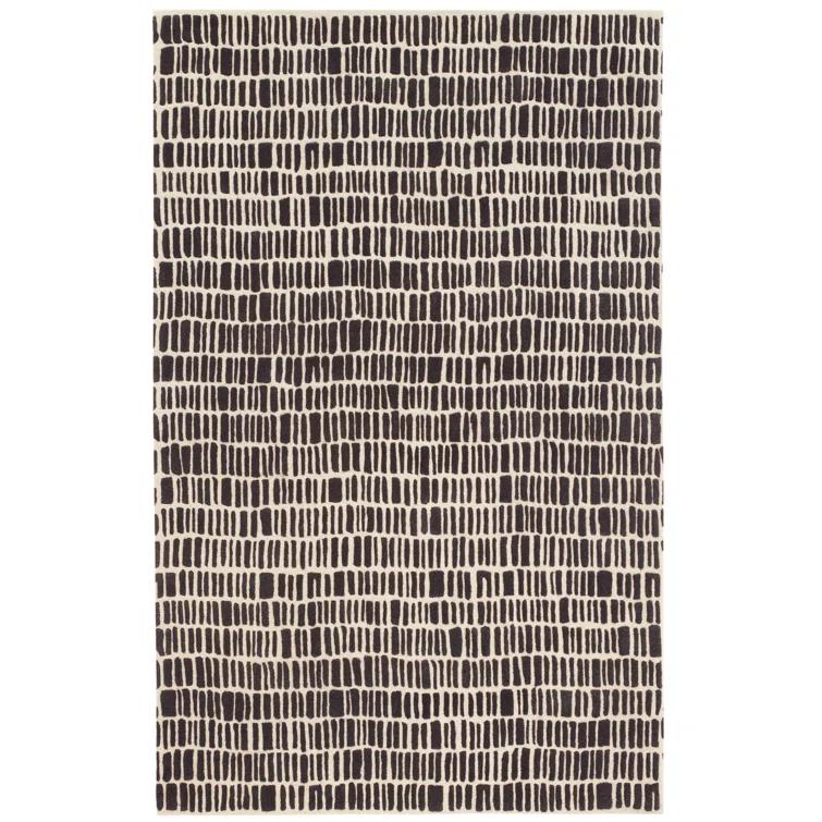 Roark Charcoal Hand Tufted Wool Rug