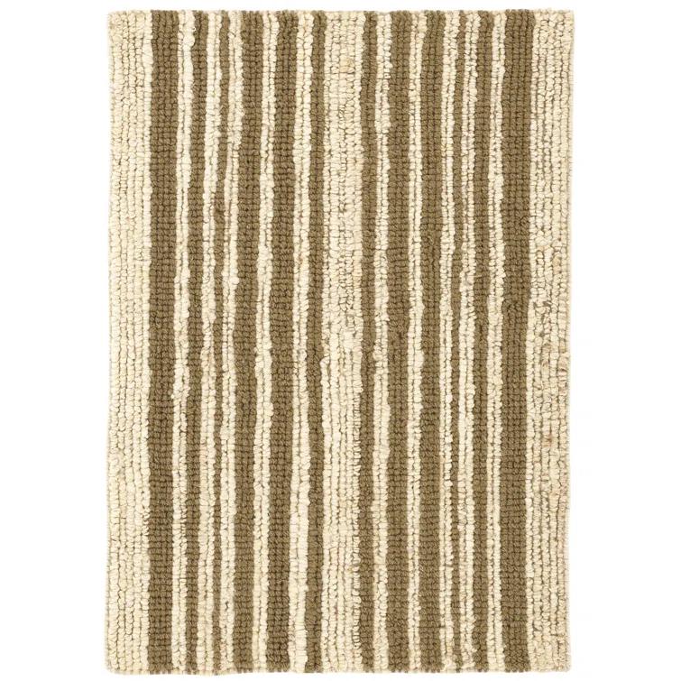 Dash and Albert Rugs Calder Stripe Kelp Handwoven Jute Rug