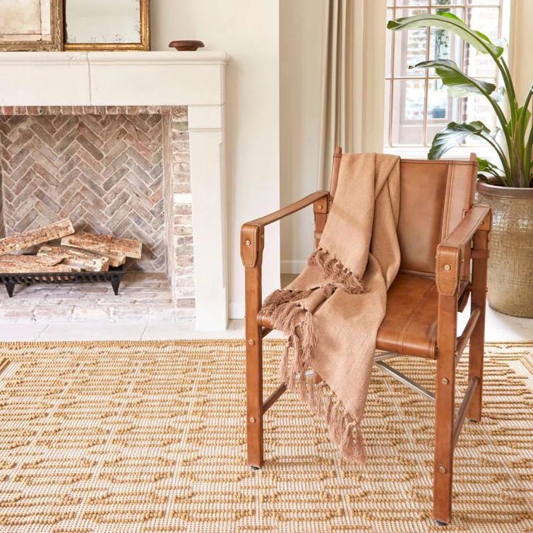 Dash and Albert Rugs Campbell Sand Handwoven Wool Rug