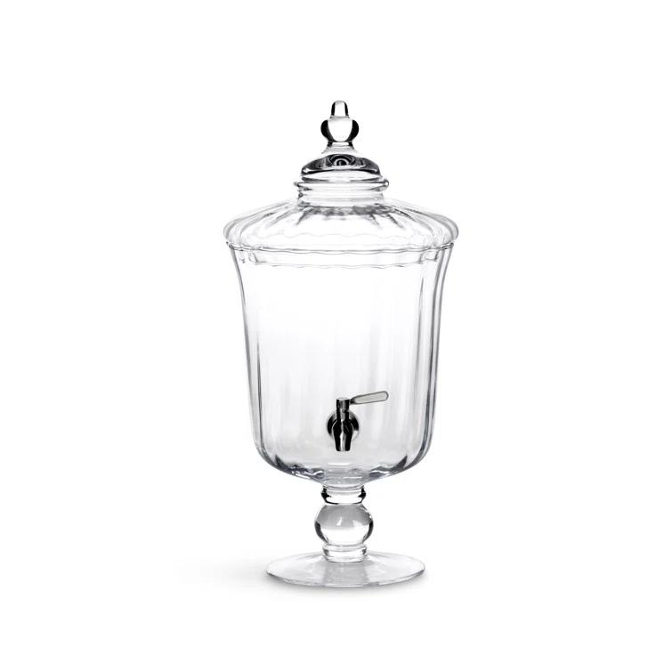 Park Hill Collection Classic Crystal Beverage Dispenser, 8qt.