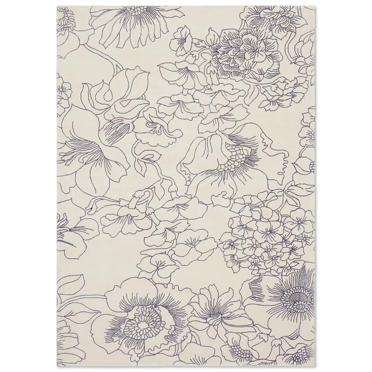 Ted Baker Wool Floral Rug
