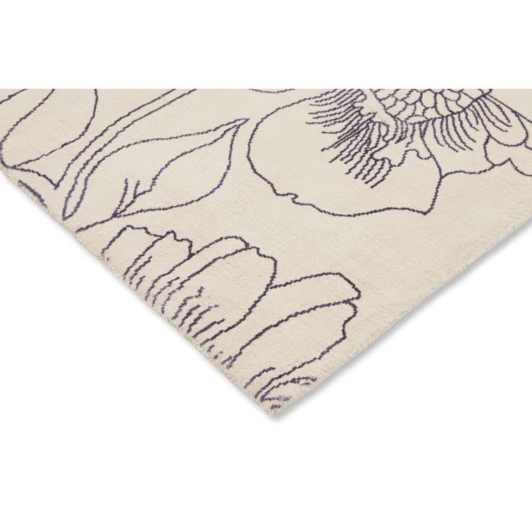 Ted Baker Wool Floral Rug