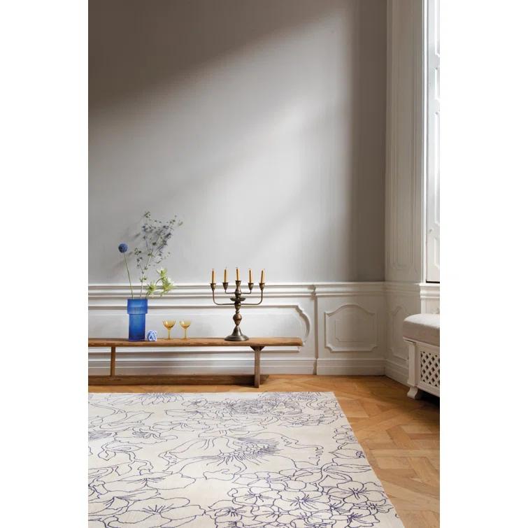 Ted Baker Wool Floral Rug