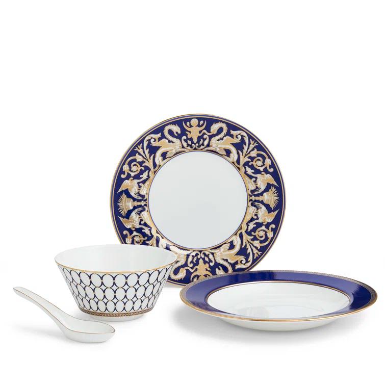 Wedgwood Renaissance Gold 8 - Piece Dining Set (Pair) | Wayfair