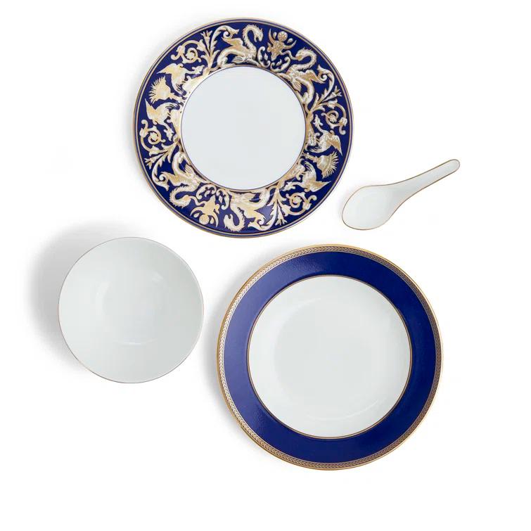 Wedgwood Renaissance Gold 8 - Piece Dining Set (Pair) | Wayfair