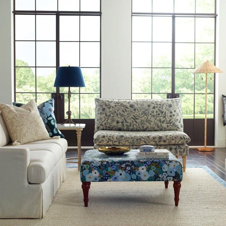 Rifle Paper Co. x Cloth & Company Louie Settee