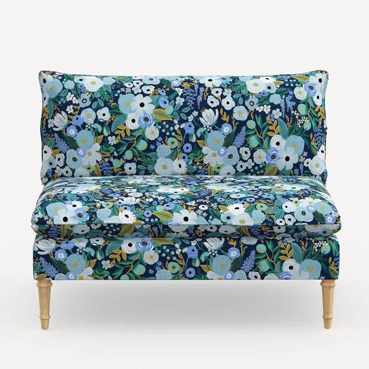 Rifle Paper Co. x Cloth & Company Louie Settee