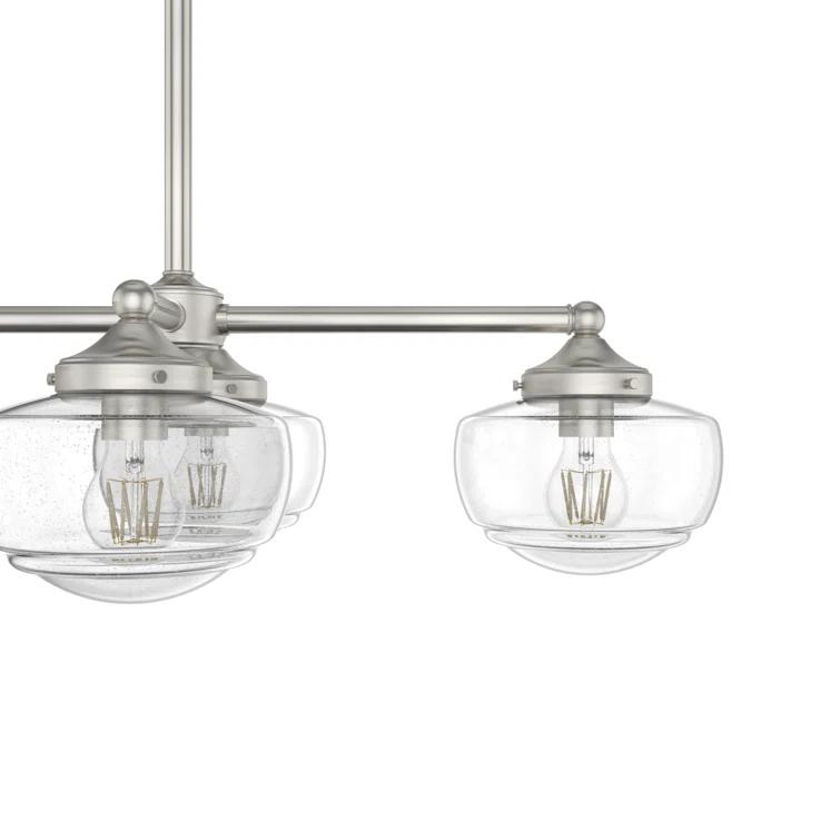 Saddle Creek 7 - Light Kitchen Island Linear Pendant
