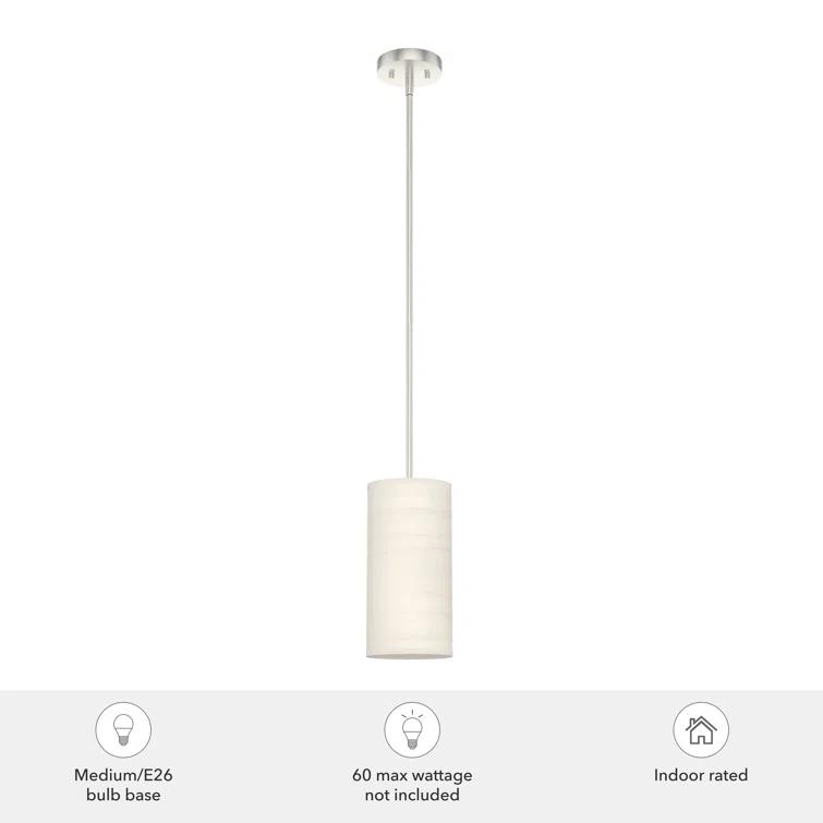 Hunter Fan Chevron 1 - Light Single Cylinder Mini Pendant