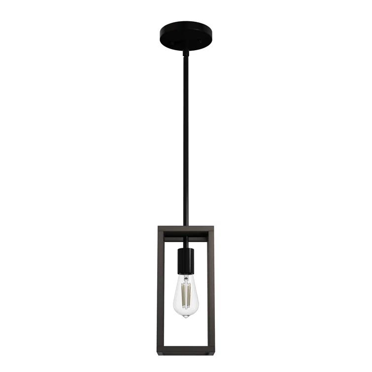 Hunter Fan Squire Manor 1 - Light Rectangle Mini Pendant
