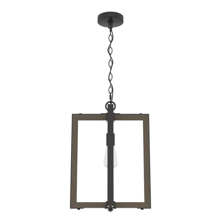 Woodburn 1 - Light Single Geometric Pendant