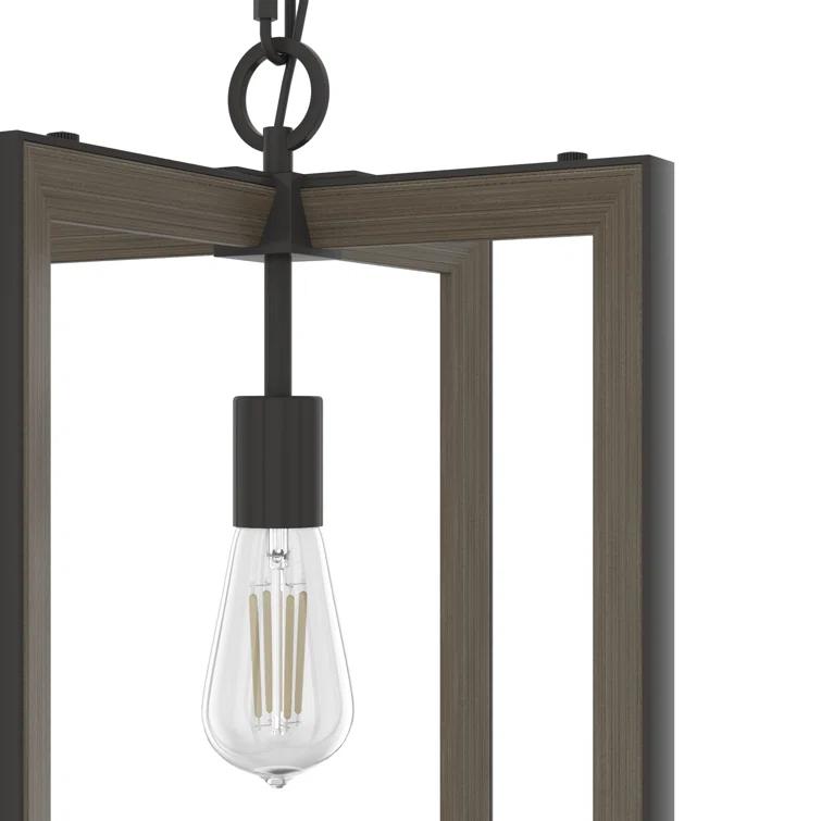 Woodburn 1 - Light Single Geometric Pendant