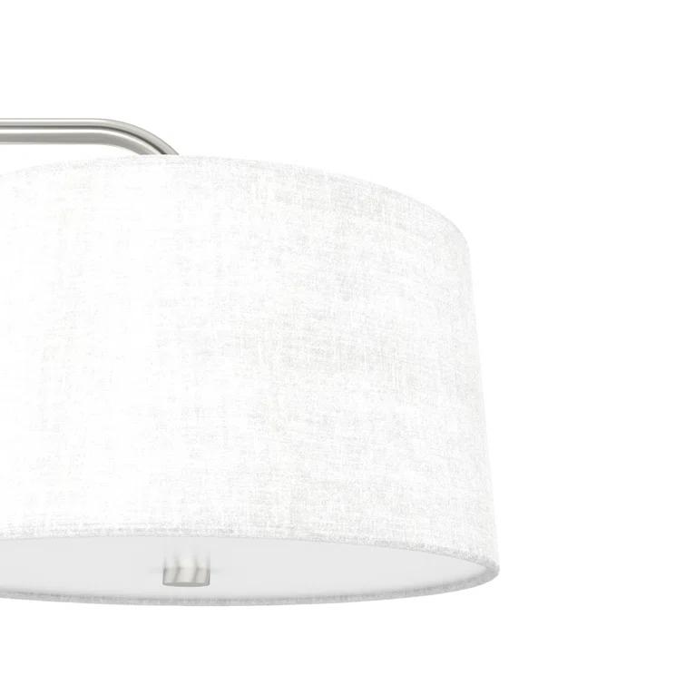 Cottage Hill 6 - Light Kitchen Island Shaded Linear Chandelier
