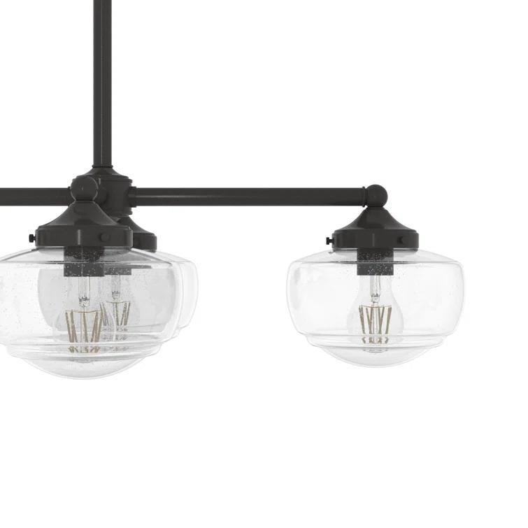 Saddle Creek 7 - Light Kitchen Island Linear Pendant