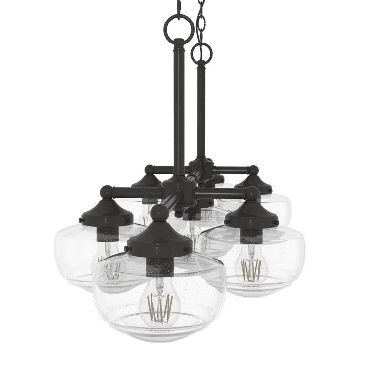 Saddle Creek 7 - Light Kitchen Island Linear Pendant