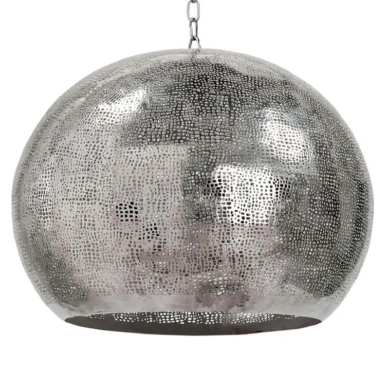 Regina Andrew Pierced Metal Sphere Pendant