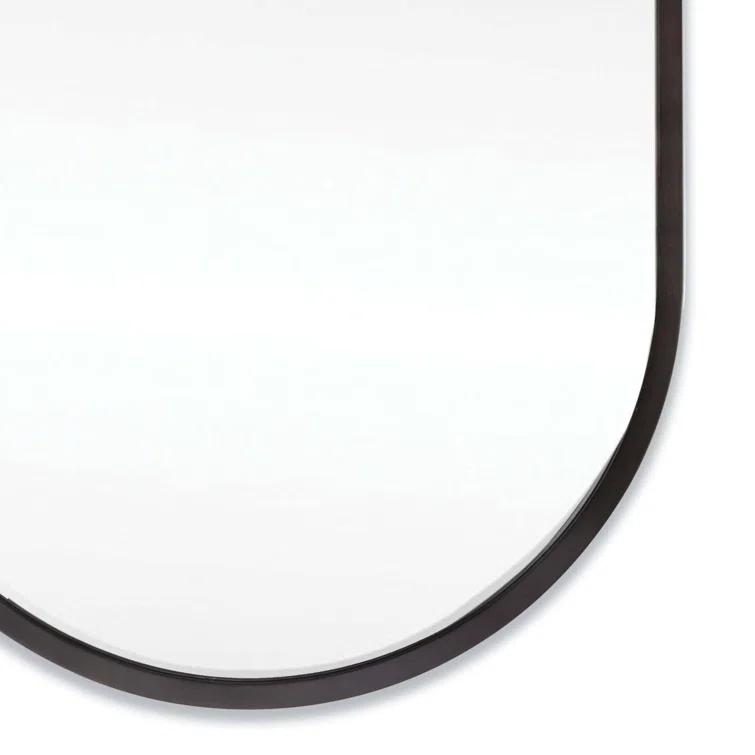 Canal Stainless Steel Flat Wall Mirror