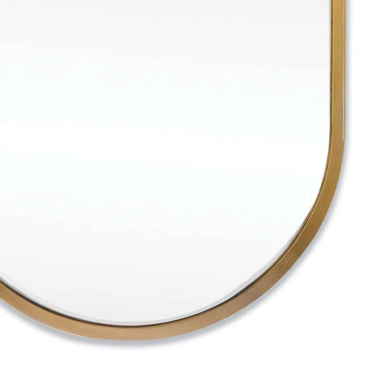 Canal Stainless Steel Flat Wall Mirror
