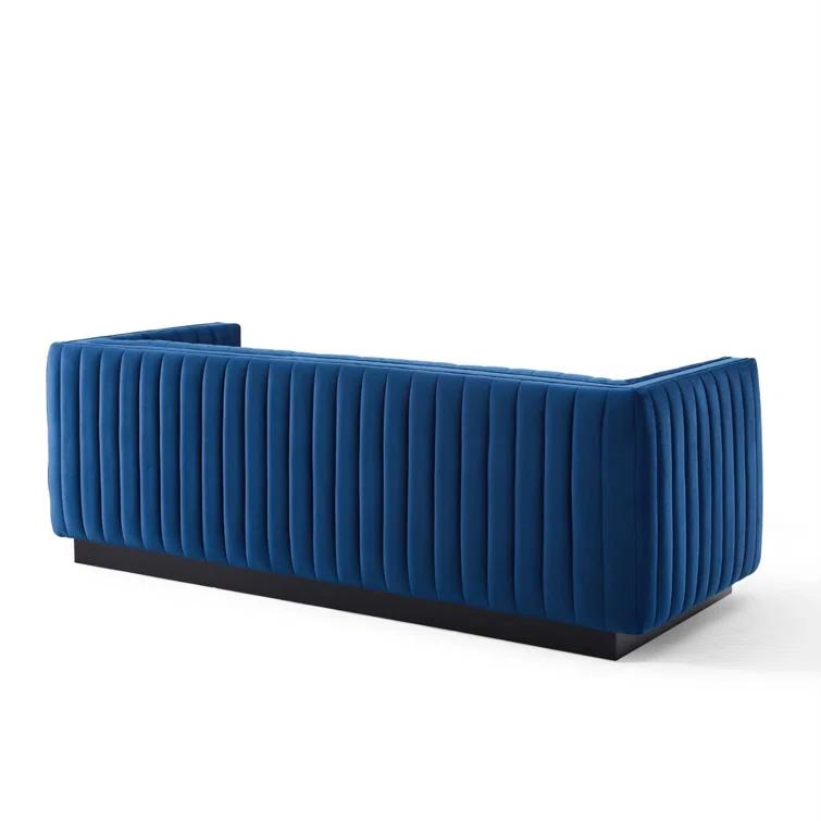 Modway Conjure Channel Tufted Velvet Sofa