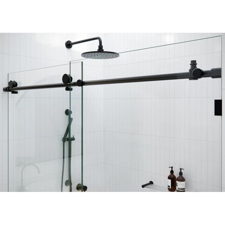 Eclipse 48 - 52 in. x 78 in. Fully Frameless Sliding Shower Door