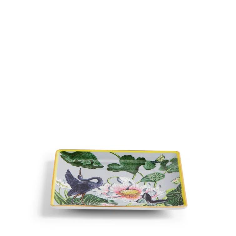 Wonderlust Waterlily Square Tray