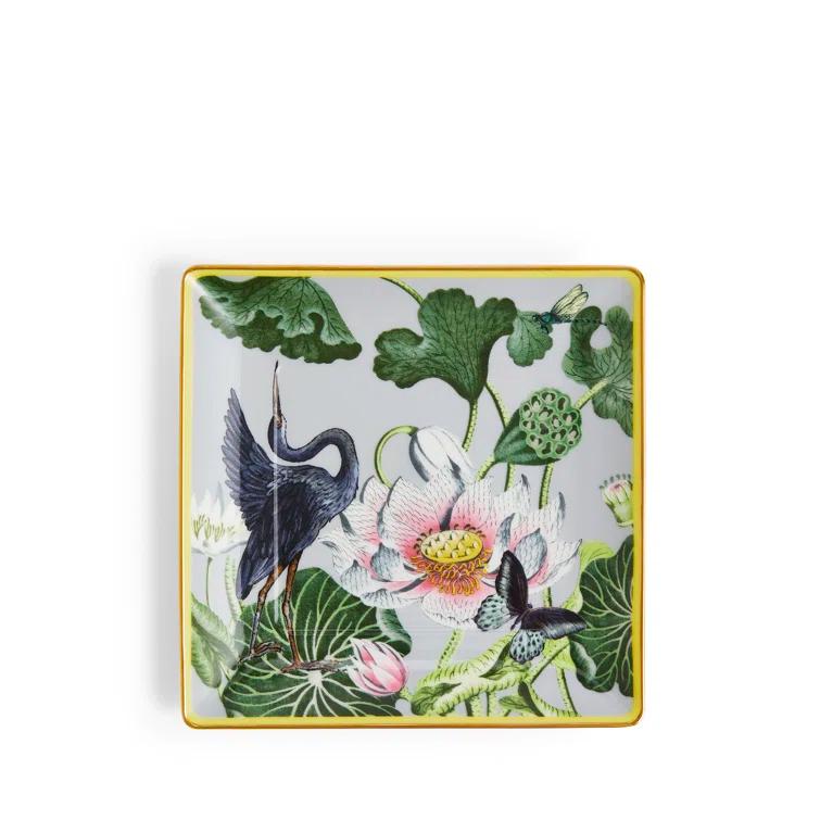 Wonderlust Waterlily Square Tray