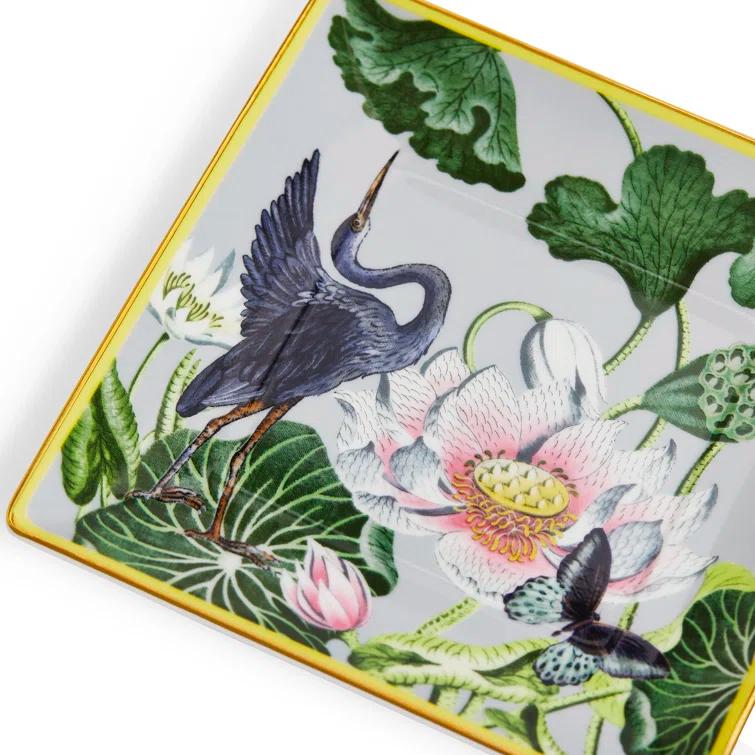 Wonderlust Waterlily Square Tray